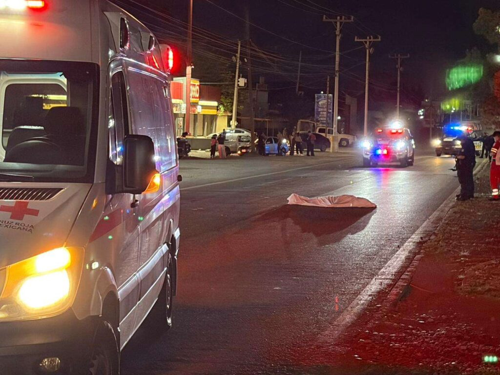 Muere atropellado al intentar cruzar la carretera en Chihuahua