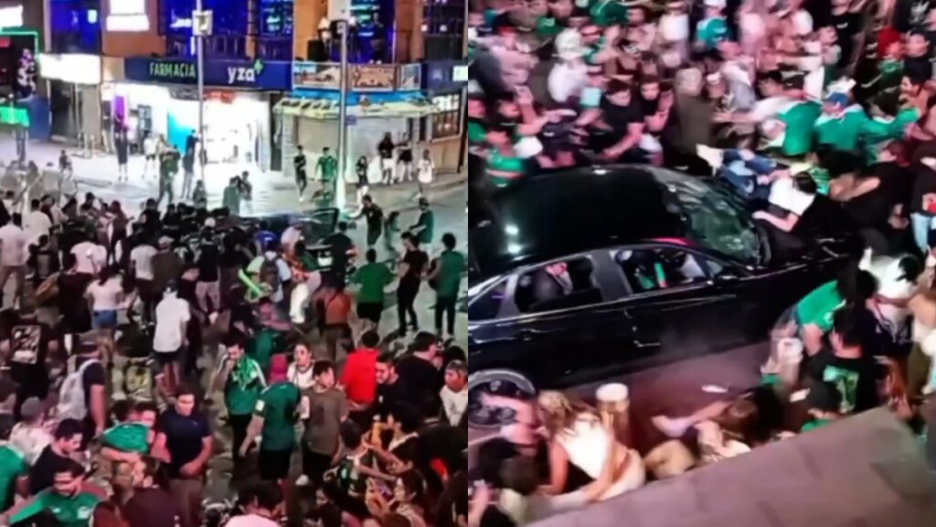 Conductor atropella a 17 personas en Cabo San Lucas durante festejos por triunfo de México