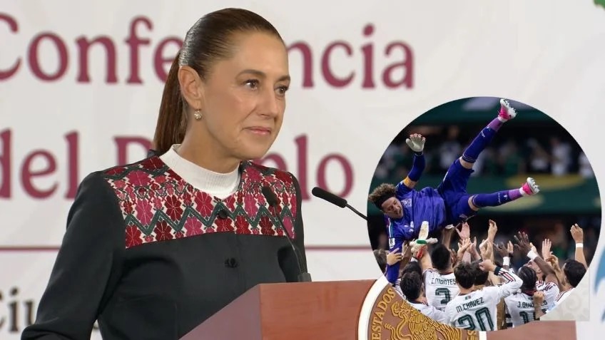 Sheinbaum destaca triunfo de la Selección Mexicana y festejos en todo el país