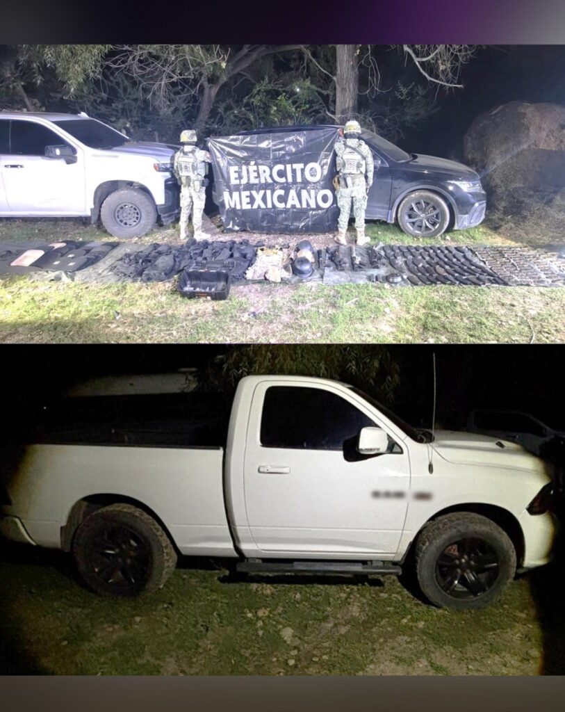 Gabinete de Seguridad informa de aseguramientos tras operativo en Vicente Guerrero, Durango