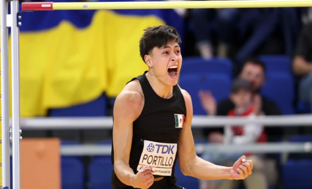 Mexicano Erick Portillo brilla en Europa con triunfo en salto de altura