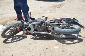 Delicado de salud quedó tras accidentarse en motocicleta