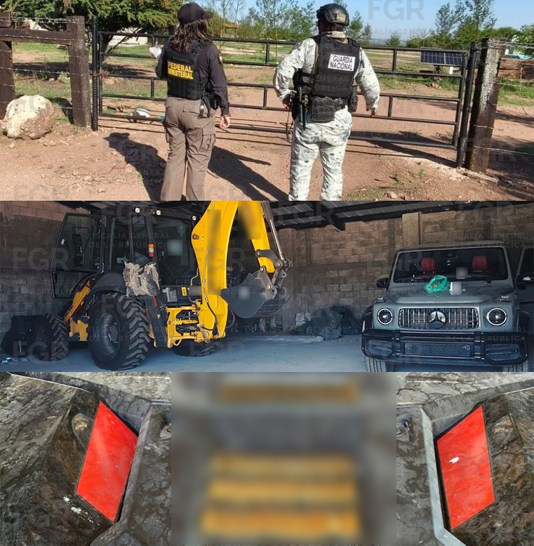 Más vehículos, ametralladora, cartuchos y propiedad aseguran en Durango fuerzas federales