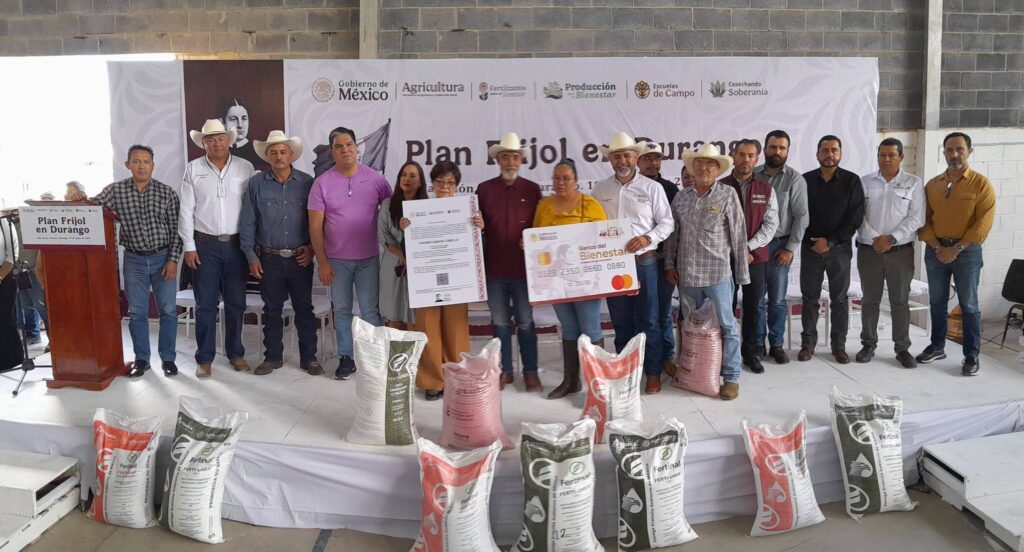 Semilla, crédito y acopio: la apuesta federal para los frijoleros de Durango