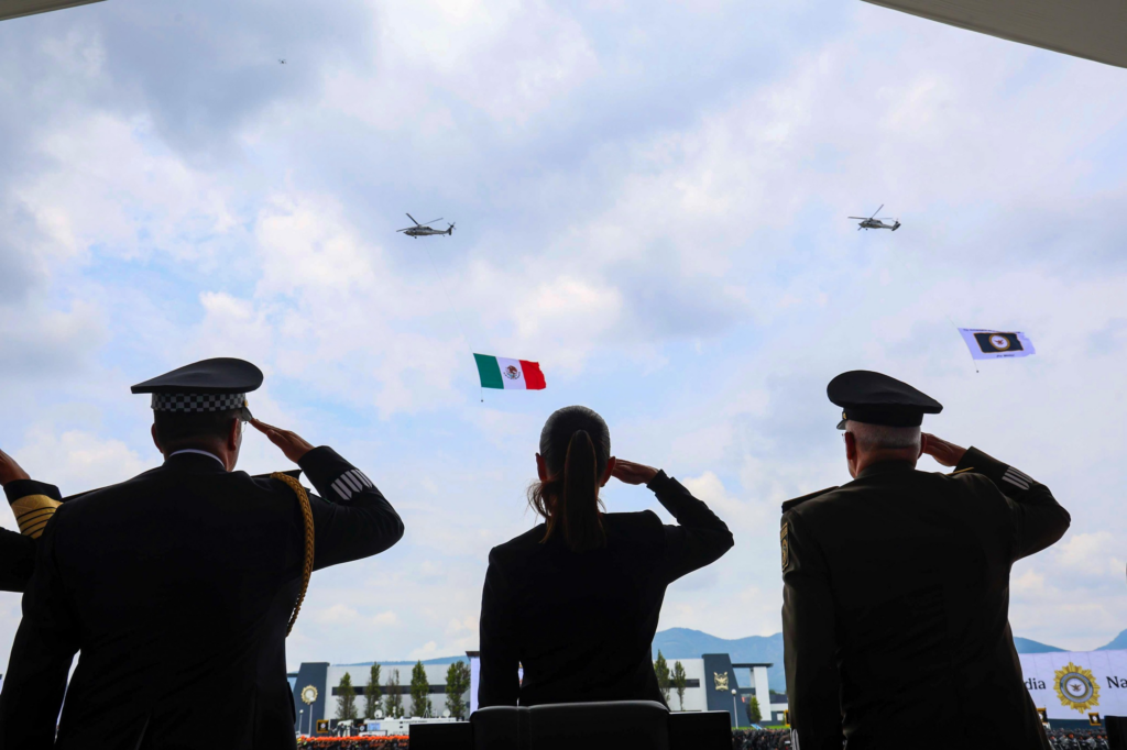 Sheinbaum reconoce a la Guardia Nacional por reducción de 46% en homicidios