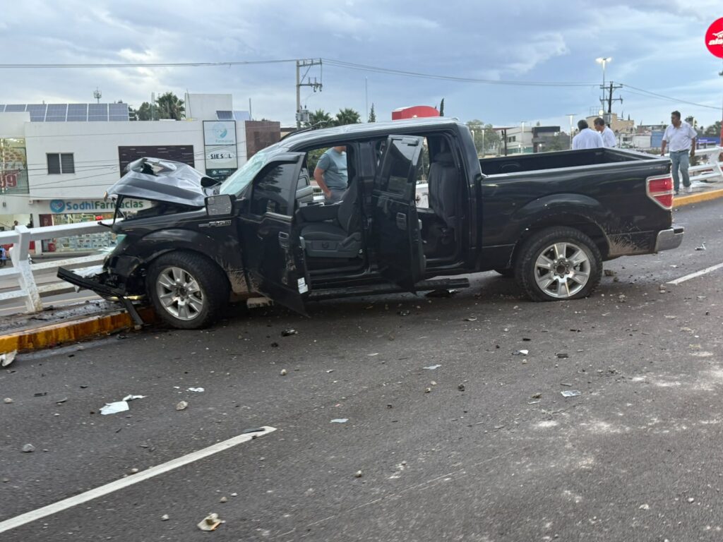 Abuelito gravemente lesionado en accidente fue ingresado a hospital