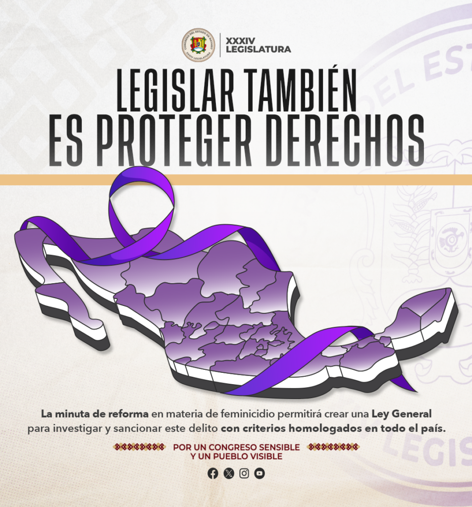 Por ellas, justicia y protección.