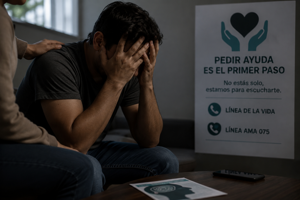 8 de cada 10 suicidios en Durango son hombres; persiste brecha en atención a salud mental