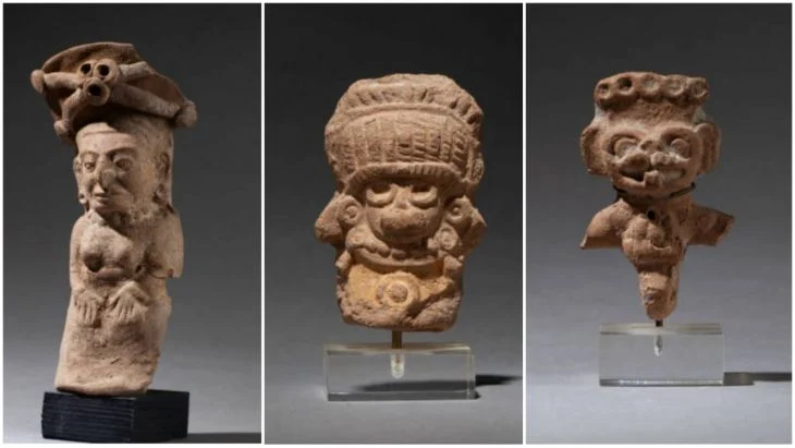 Subastarán piezas mayas y patrimonio de México en EU por más de 1.3 mdp