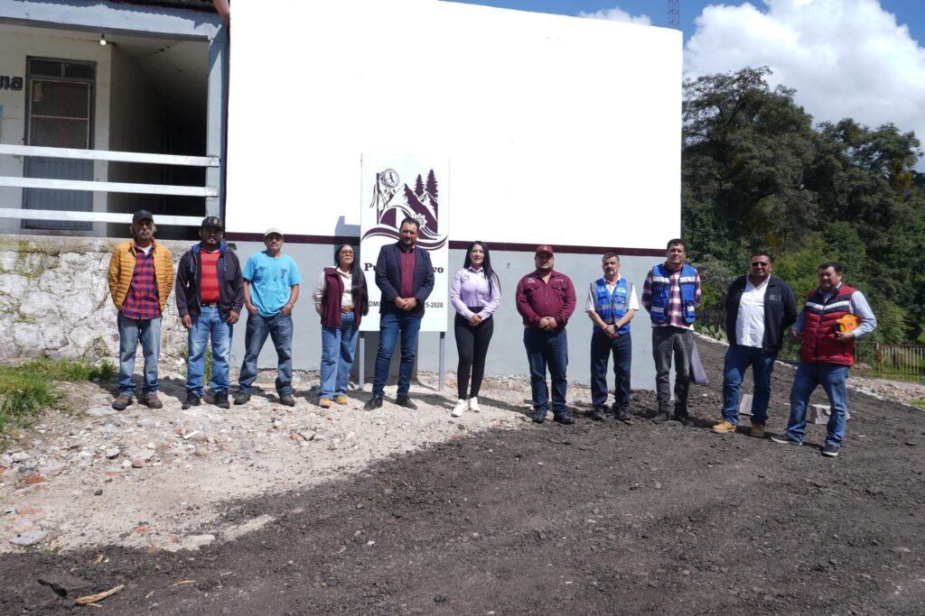 Supervisa obra en Rastro Municipal