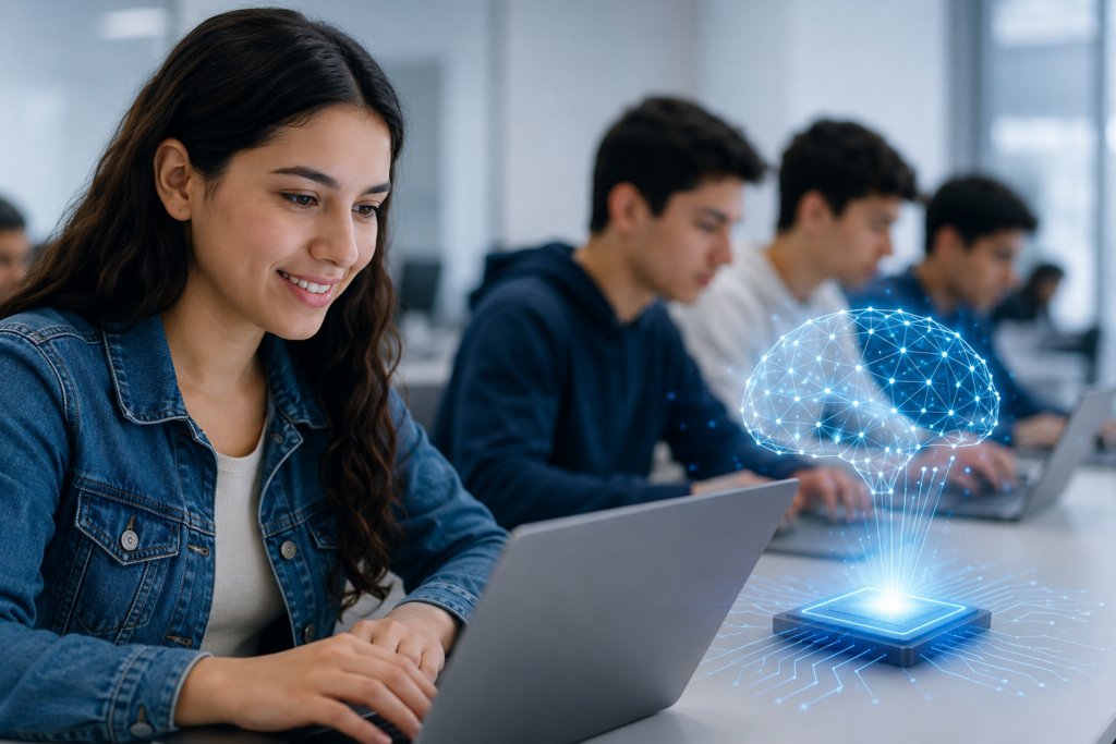 Más de 100 jóvenes de Durango se certifican en Inteligencia Artificial