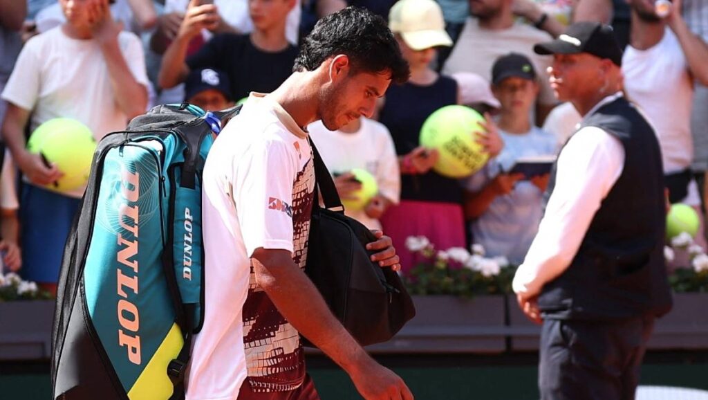Roland Garros multa a Daniel Vallejo por declaración