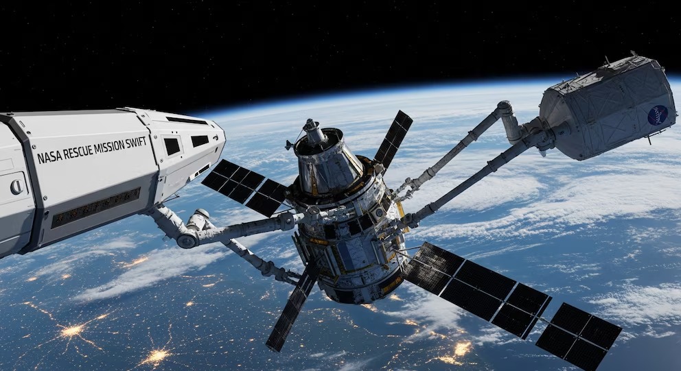 NASA lanza misión para evitar que el telescopio Swift caiga a la Tierra