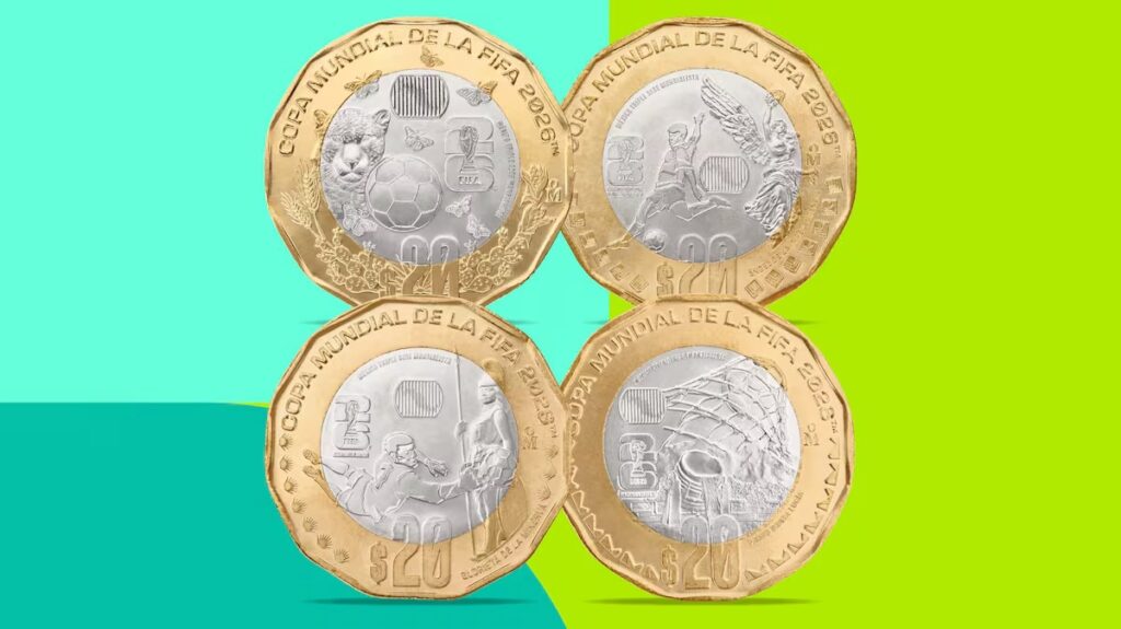 ¿Quieres una moneda del Mundial 2026? Estos son los bancos autorizados para el canje en México