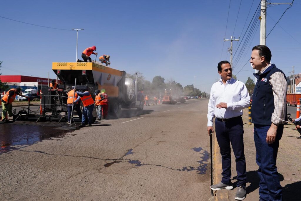 Con Esteban y Toño, bulevares de Durango quedan ¡bien chulos!