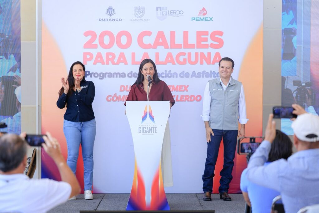 Gómez Palacio se suma a “200 Calles para La Laguna” para fortalecer la movilidad urbana