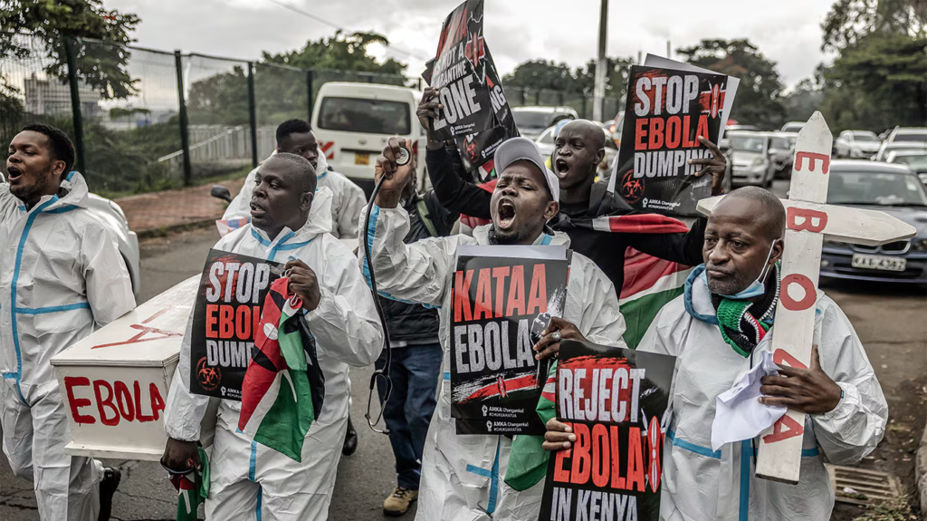 OMS reporta caída de casos sospechosos de ébola en Congo