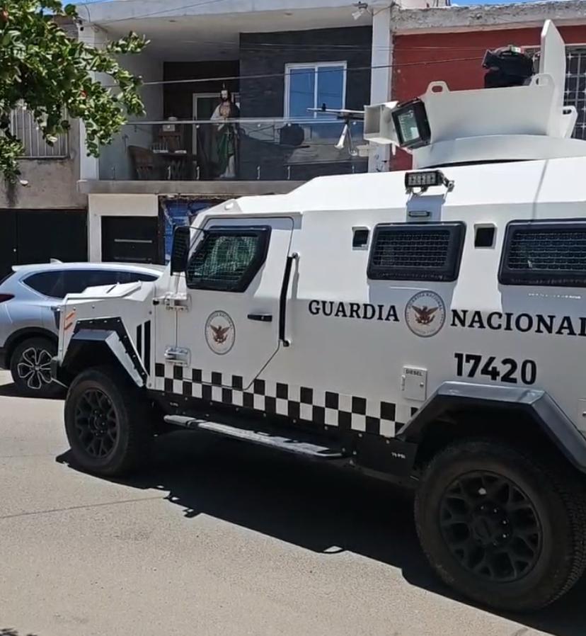 Operativo de la Guardia Nacional en la ciudad de Durango