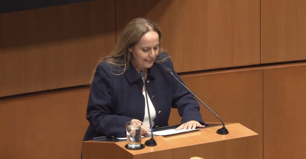 ¿Quién pagó eventos por informe de Sheinbaum?, cuestiona Vero Pérez (PAN)