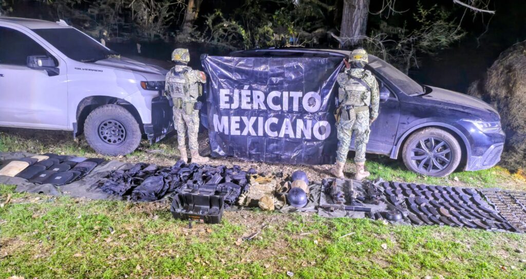 Un golpe más a la delincuencia asestaron en Durango las Fuerzas Militares