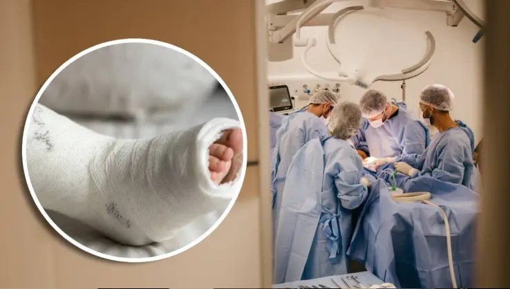 Médico le vuelve a fracturar el pie a una niña porque su madre no pudo pagar el hospital