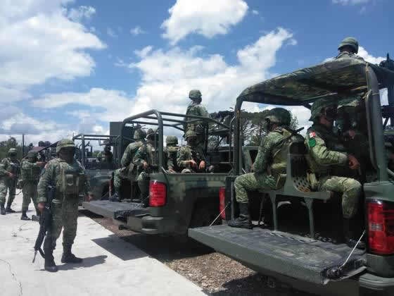 Esta tarde llegarán a Durango más elementos del Ejército Mexicano