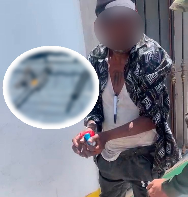 Reportan a “El Negro” con arma larga en su poder y provocó movilización policiaca