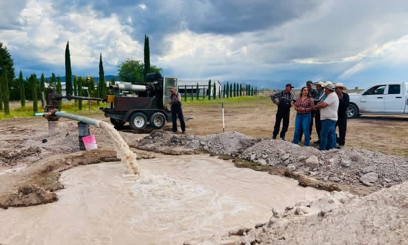 Avanza proyecto de agua potable en Nuevo Ideal; para la cabecera y comunidades rurales