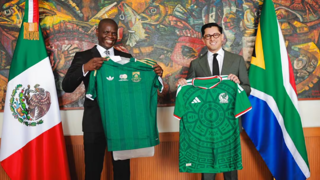 SRE destaca simbolismo histórico previo al partido inaugural México vs Sudáfrica
