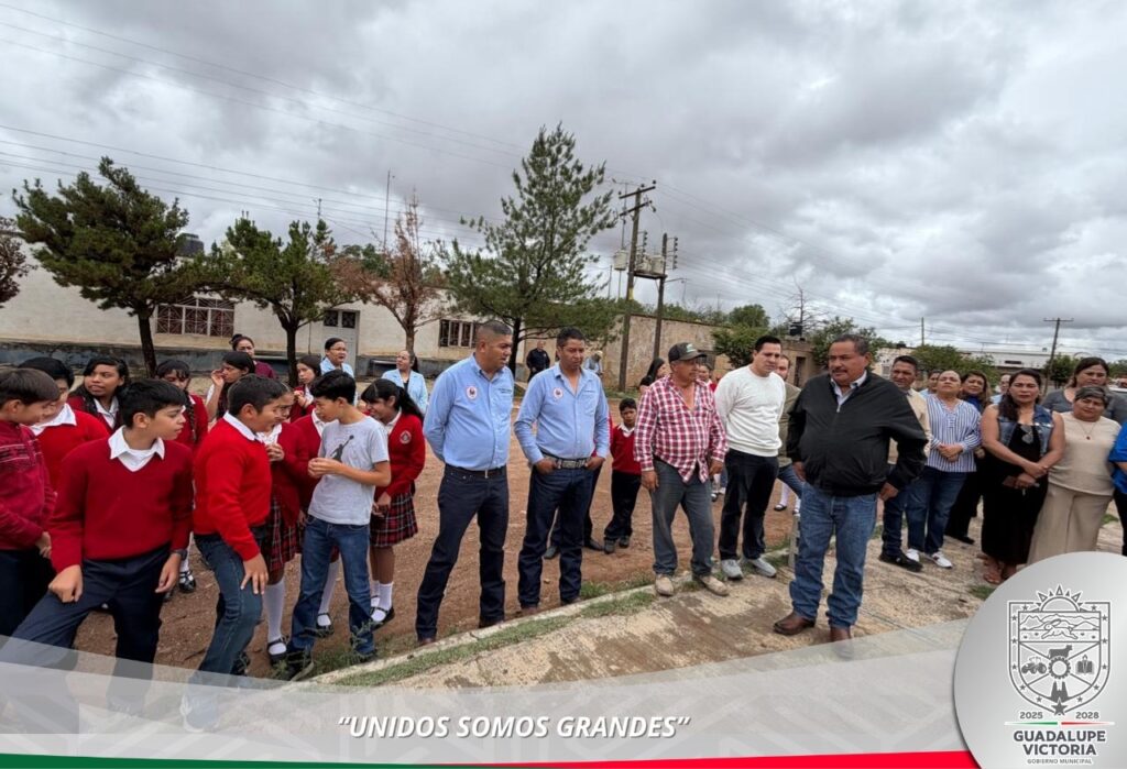 Inician construcción de barda perimetral en la Escuela El Nigromante de Ignacio Ramírez
