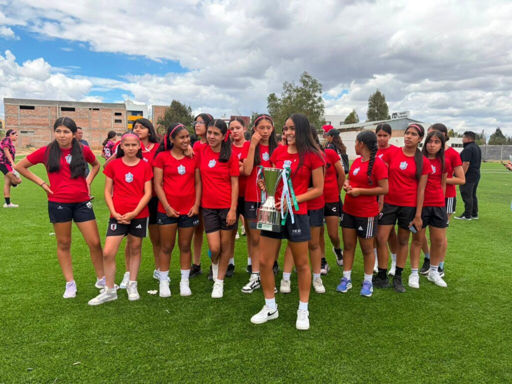 ESIMA Durango se corona campeón de zona en la Liga Nacional Femenil Sub-13