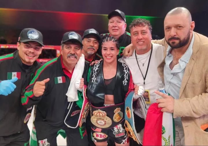 Fanny Alegría unifica tres títulos mundiales y hace historia para el boxeo mexicano
