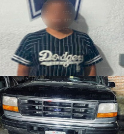 Por hacer “trompitos” en camioneta arrolló a 9 personas; lo detiene el operativo Dragón