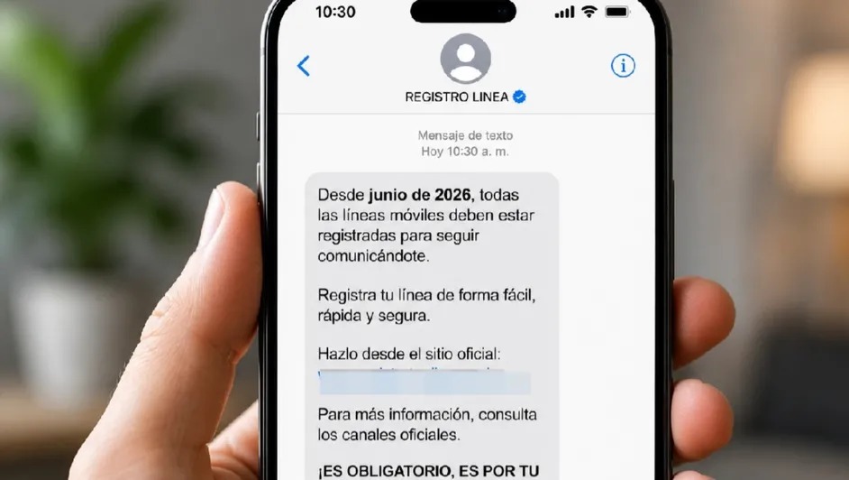Atención: Este es el mensaje oficial que recibirás para vincular tu celular con tu CURP