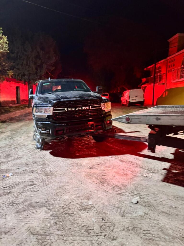 Aseguran camioneta blindada y baleada en La Ferrería; la relacionan con hechos de La Loma