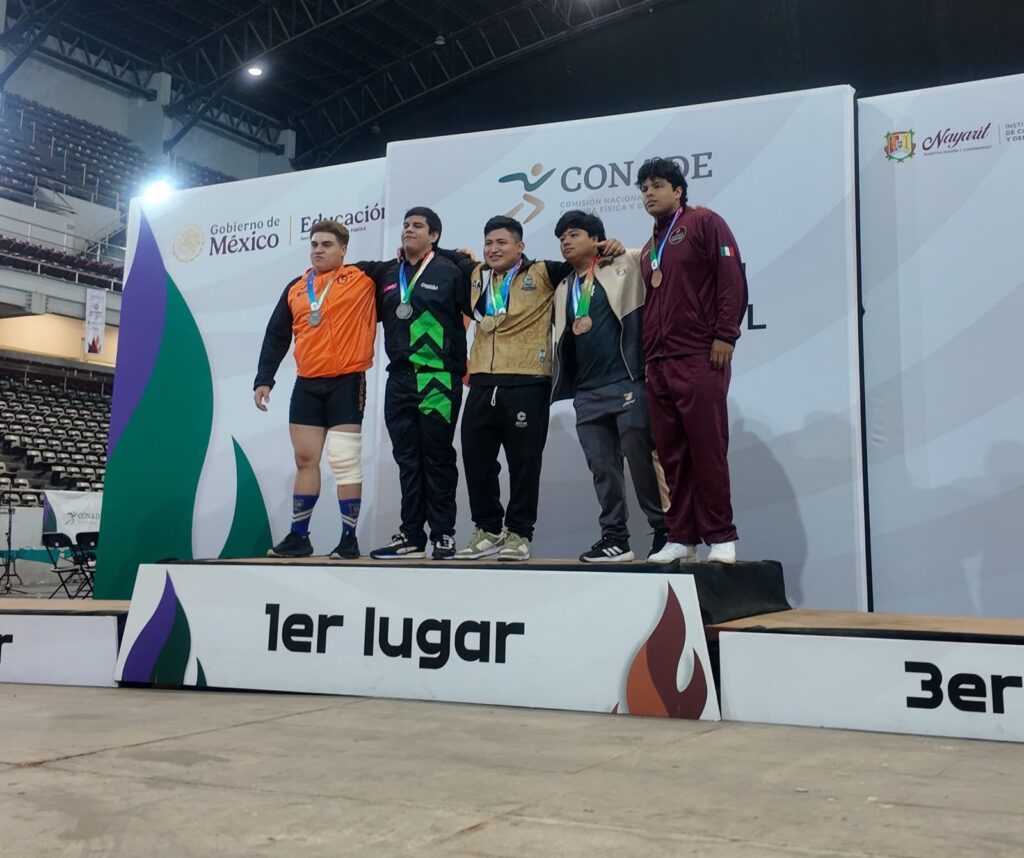 Nayarit cierra con éxito su participación en levantamiento de pesas de la Olimpiada Nacional CONADE 2026