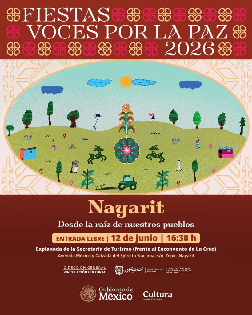 Nayarit será sede del arranque de las Fiestas Voces por la Paz