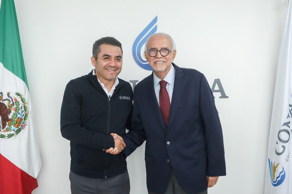 Miguel Ángel Navarro revisa con CONAGUA proyectos estratégicos para el desarrollo de Nayarit