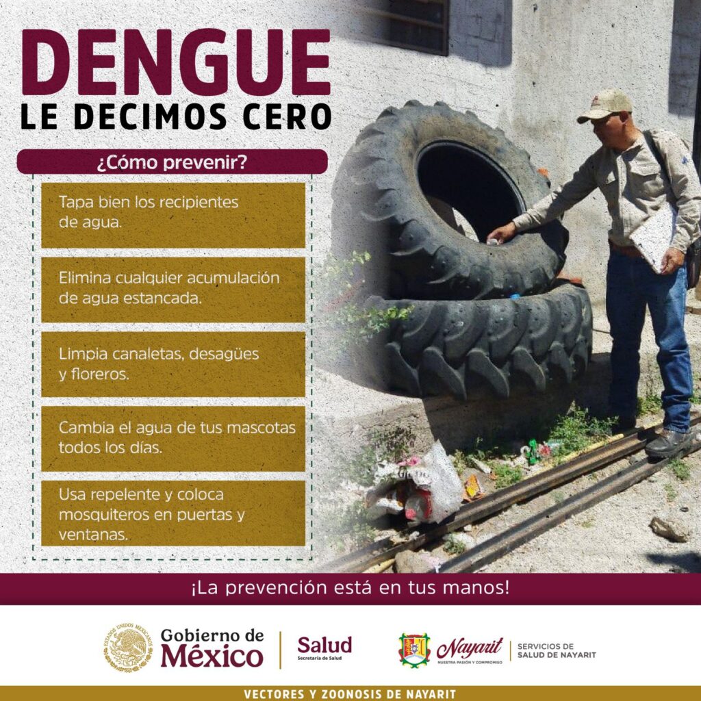 El Gobierno del Estado hace un llamado a la población a sumarse a las acciones de prevención del dengue