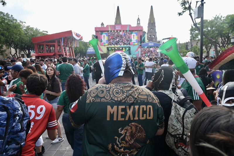 Más de 164 mil personas celebran en Jalisco el triunfo de México sobre Ecuador y el pase a octavos de final