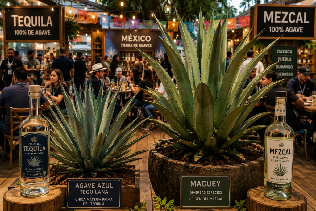 Tequila y mezcal disputan la preferencia internacional tras la vitrina del Mundial