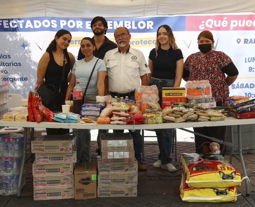 UdeG reúne más de 13 toneladas de ayuda para damnificados por los sismos en Venezuela
