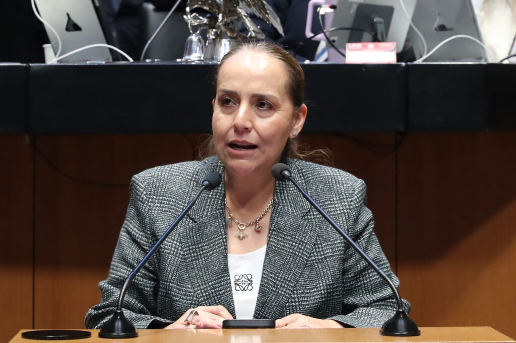 Morena oculta el caso Rocha Moya, acusa en tribuna Vero Pérez (PAN)