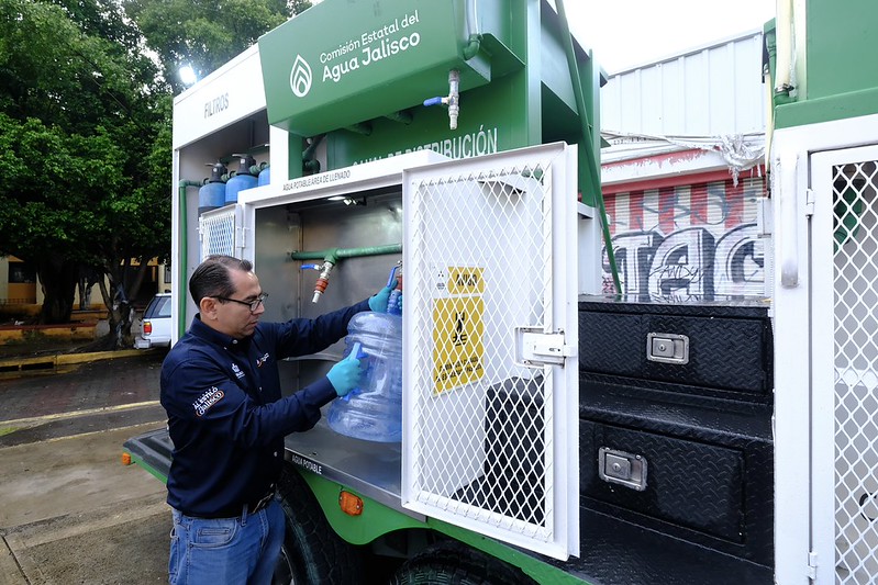 Entra en operación la primera planta potabilizadora móvil para reforzar el abasto de agua en el AMG