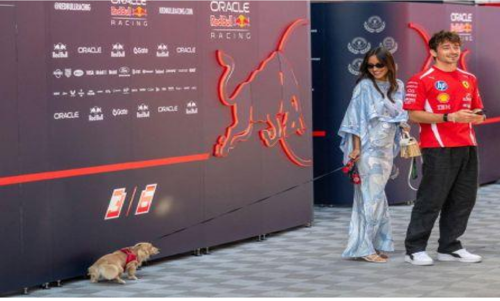 Charles Leclerc y Alexandra Saint Mleux esperan a su primer bebé