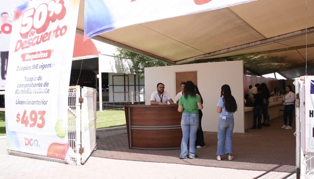 Licencias de conducir al 50% en la Feria de Durango; también habrá descuentos en refrendo