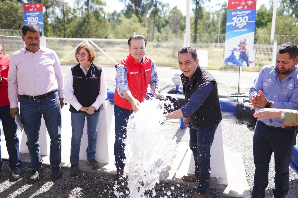 Con visión y trabajo en equipo, Durango asegura el agua para la gran familia: Toño Ochoa