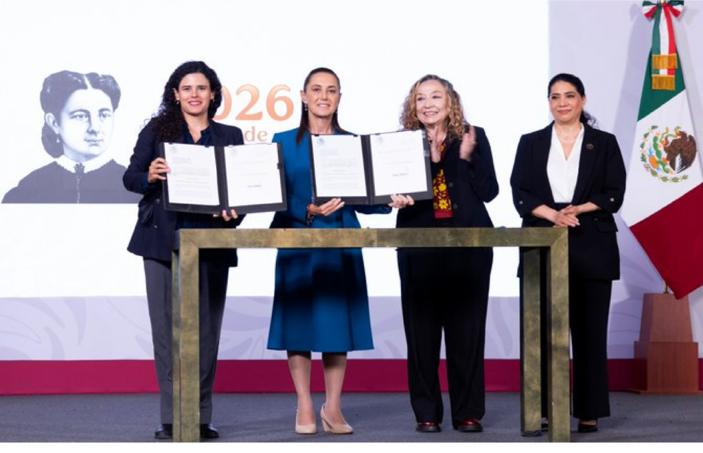 Sheinbaum presenta ley para homologar el delito de feminicidio en todo México