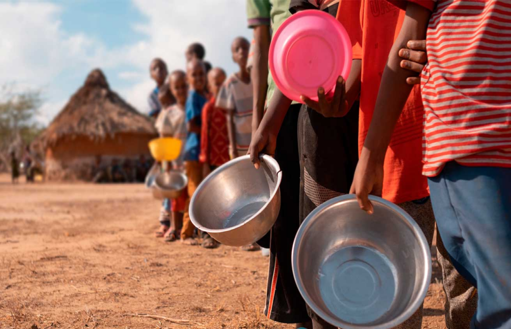 La ONU alerta que 645 millones de personas padecen hambre