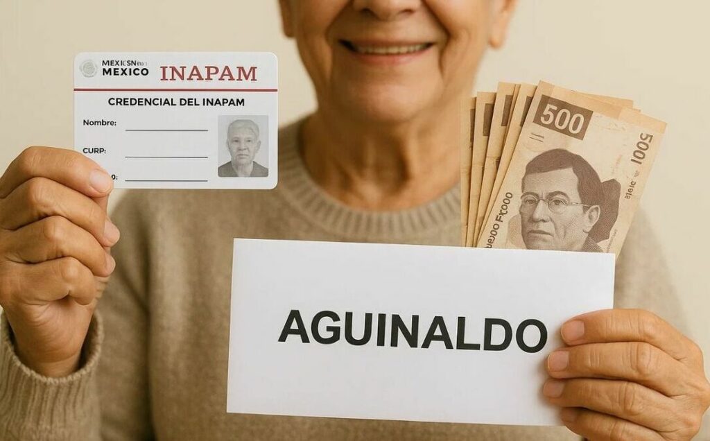 Así pueden obtener aguinaldo los trabajadores inscritos en el INAPAM